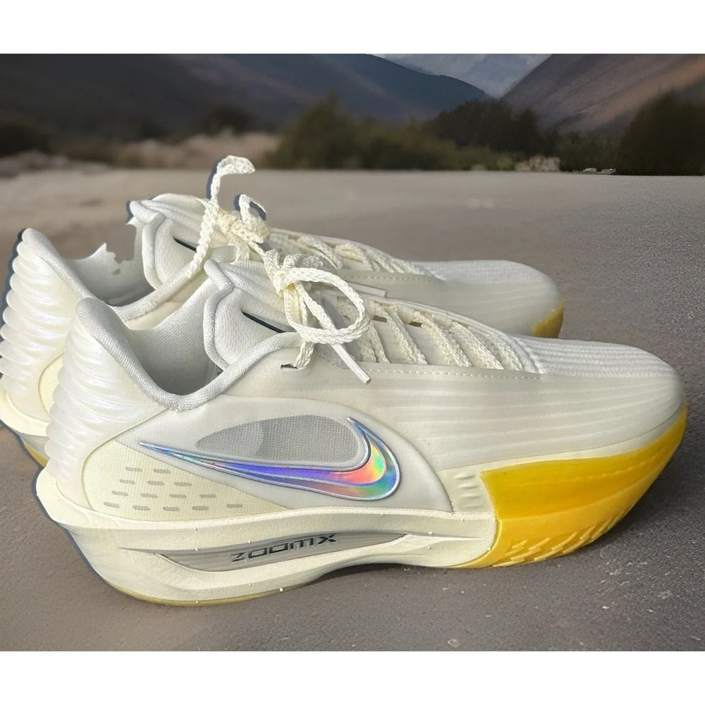 Nike Air Zoom GT Cut 3 Turbo JuJu Watkins Coconut Milk II3704-100 Men's Size 5.5